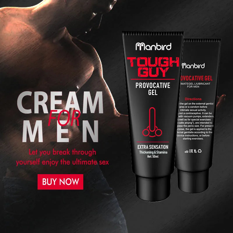 Herbal Male Big Dick Cock Penis Enlargement Cream Growth Thickening Sex Toys Lasting Erection Delay Cream Essential Oil XXL Size