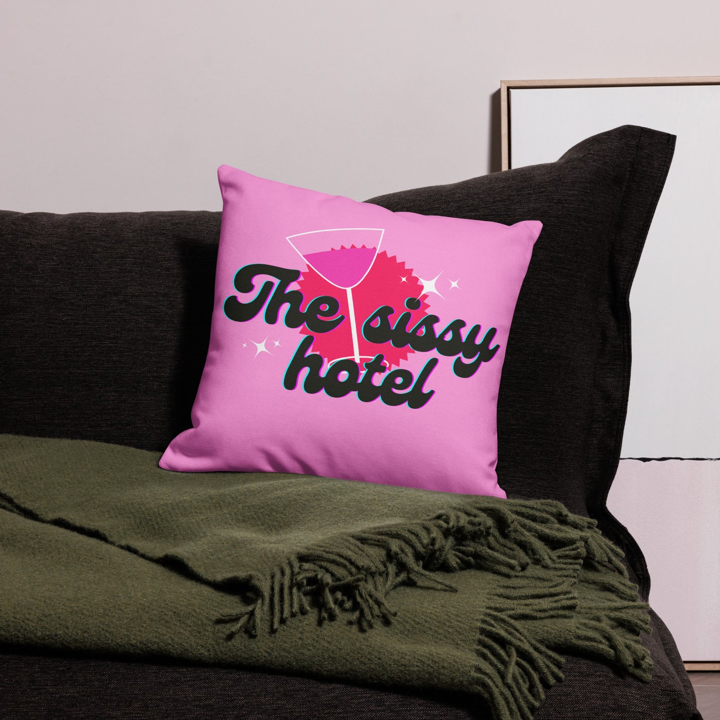 Premium sissy hotel Pillow