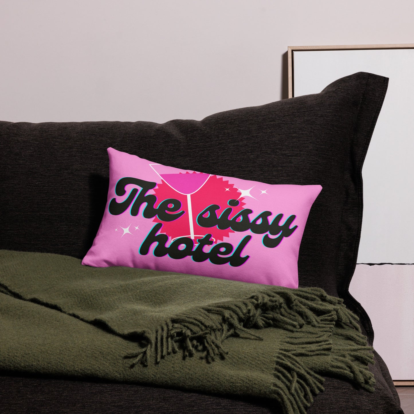 Premium sissy hotel Pillow