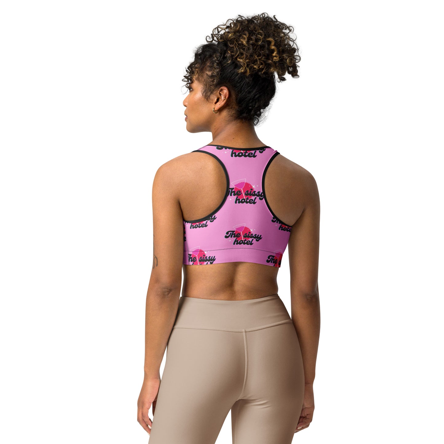 Sissy hotel Sports bra