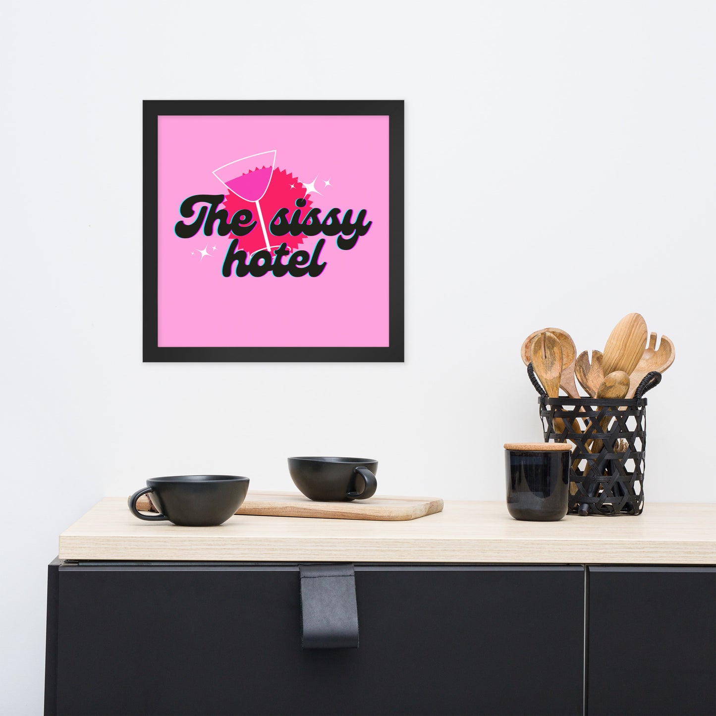 Sissy hotel Framed poster