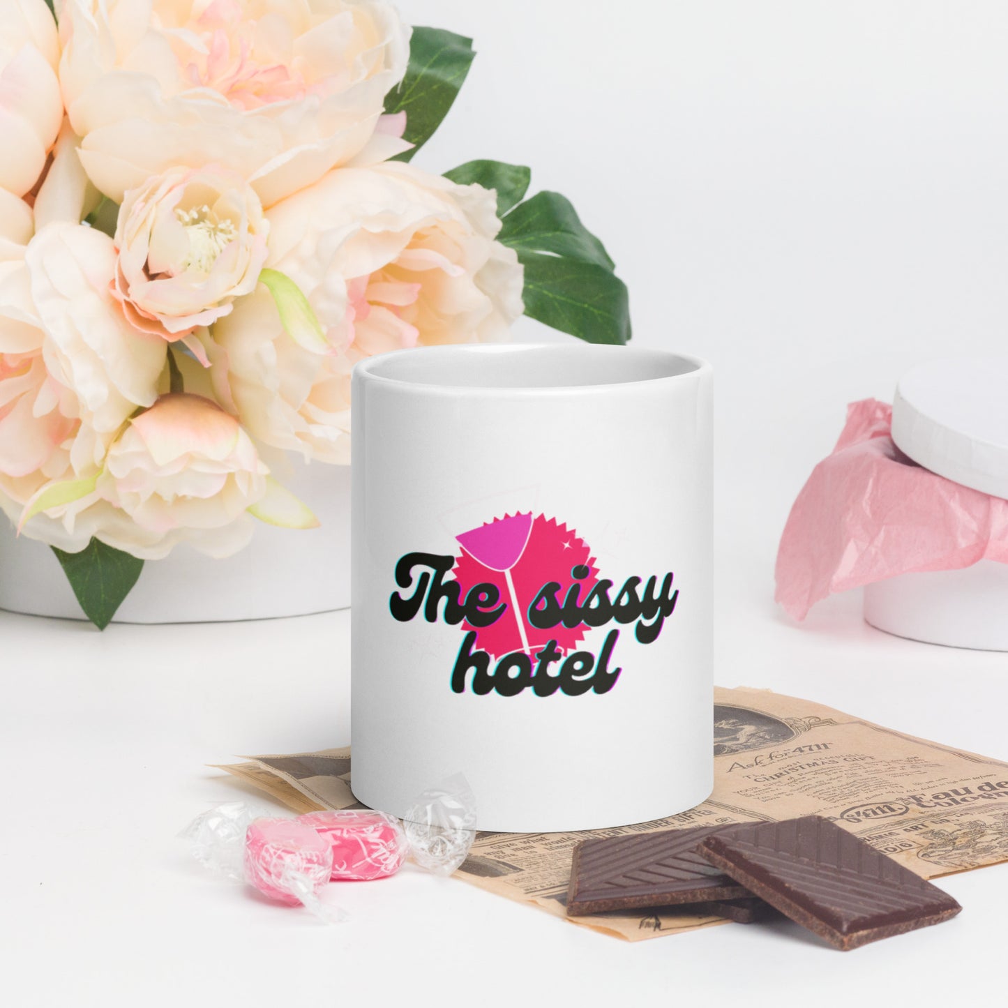 Sissy hotel mug