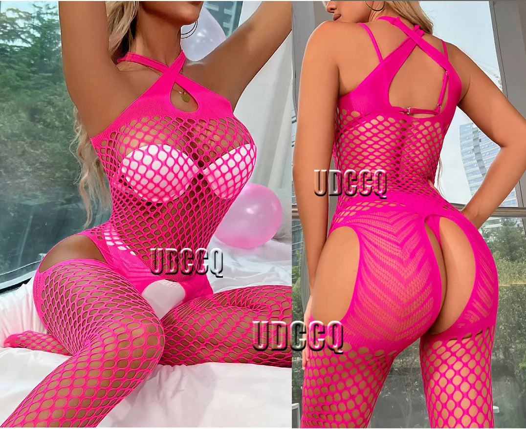 Babydoll exotic apparel Catsuit Underwear Chemises Teddies garters Costume sleepwea sexy dress for sex PINK lingerie plus size