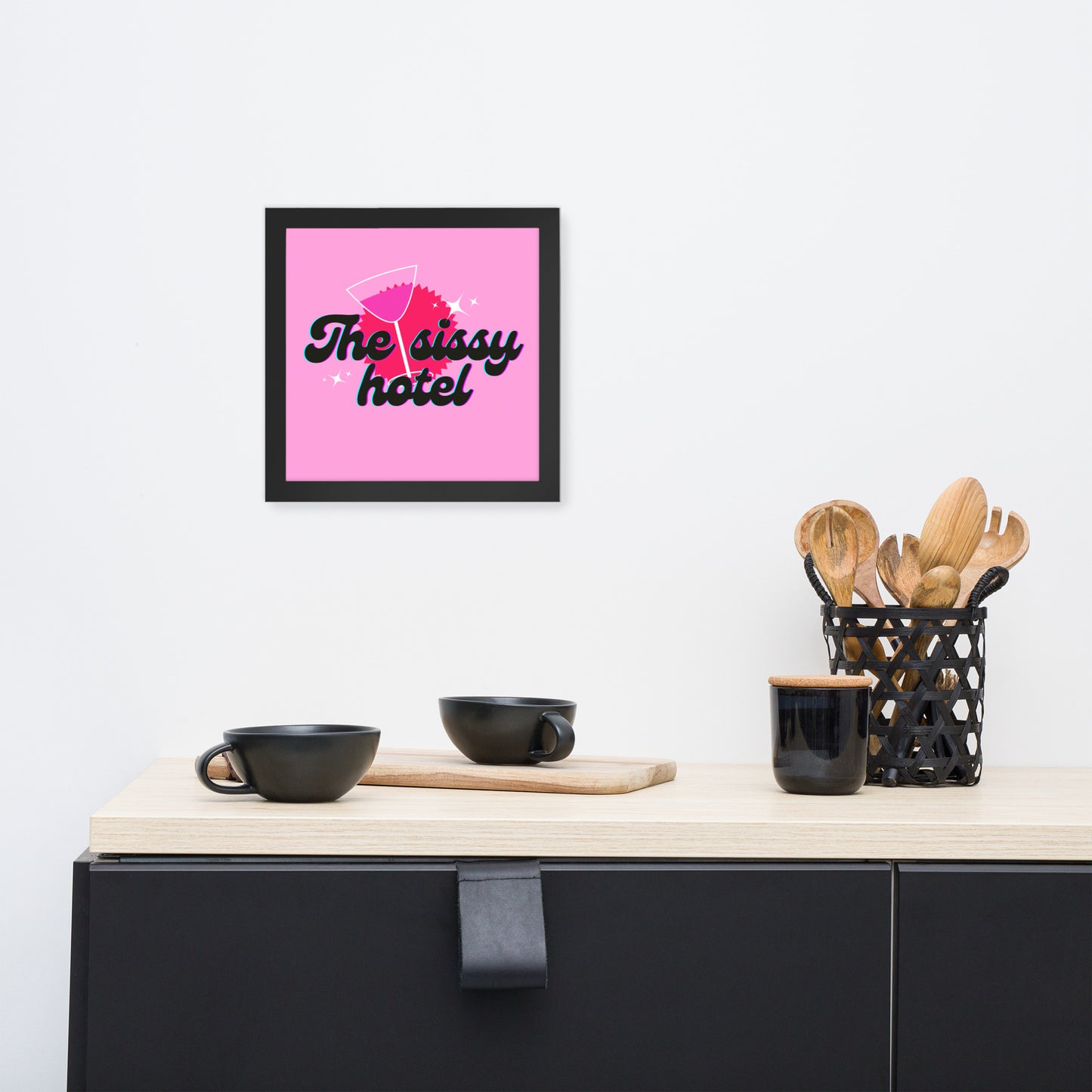 Sissy hotel Framed poster