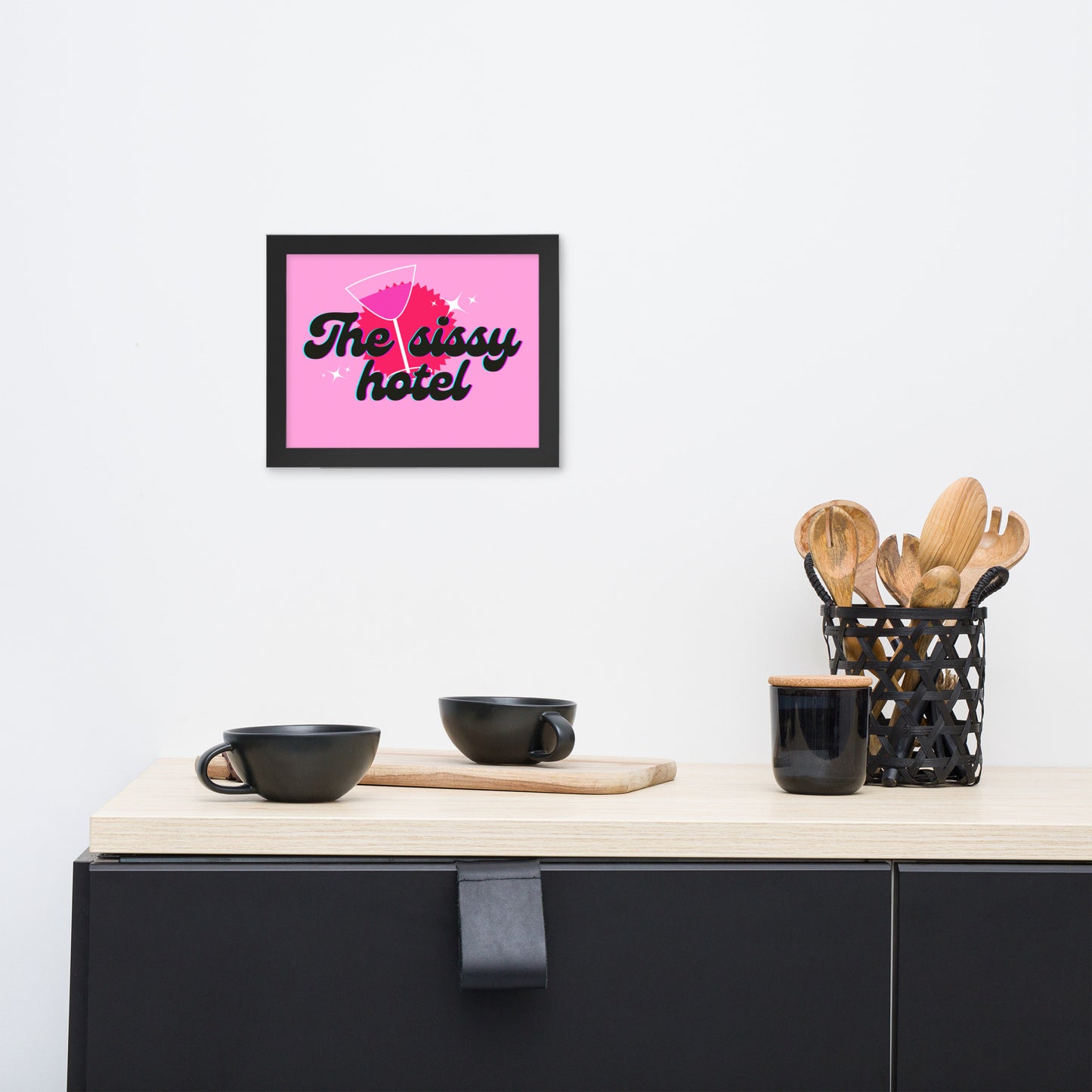 Sissy hotel Framed poster
