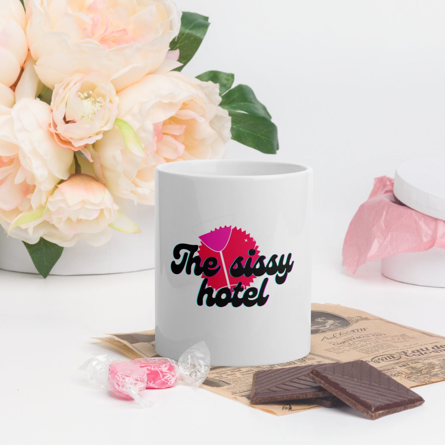 Sissy hotel mug